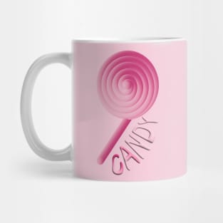 candy pink Mug